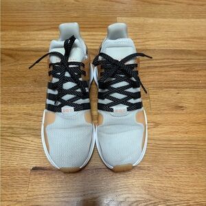 adidas Athletic Shoes - White, Black, Tan
